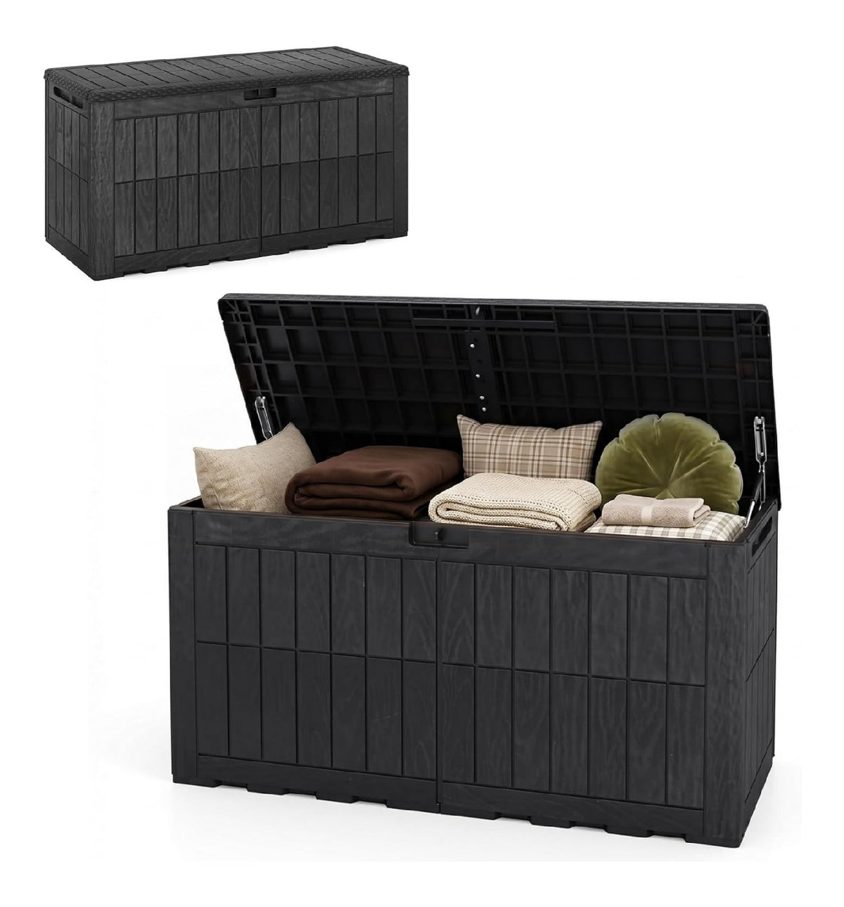 Palettenkissen Outdoor-Kissen Wasserdicht fuer Palettensofa - 6er Set Palettenmoebel Europaletten - Gartenkissen mit abnehmbarem Bezug