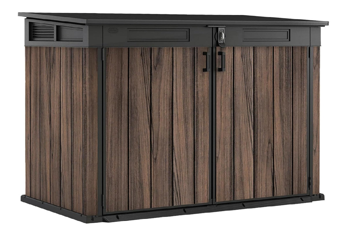 Litake Eckbar-Kommode Schwarz Flaschenregal Mit Verstellbaren Regalen 5-Schichten Landhausweinkommode Mit Verschliessbarem Tuer Und Verstellbaren