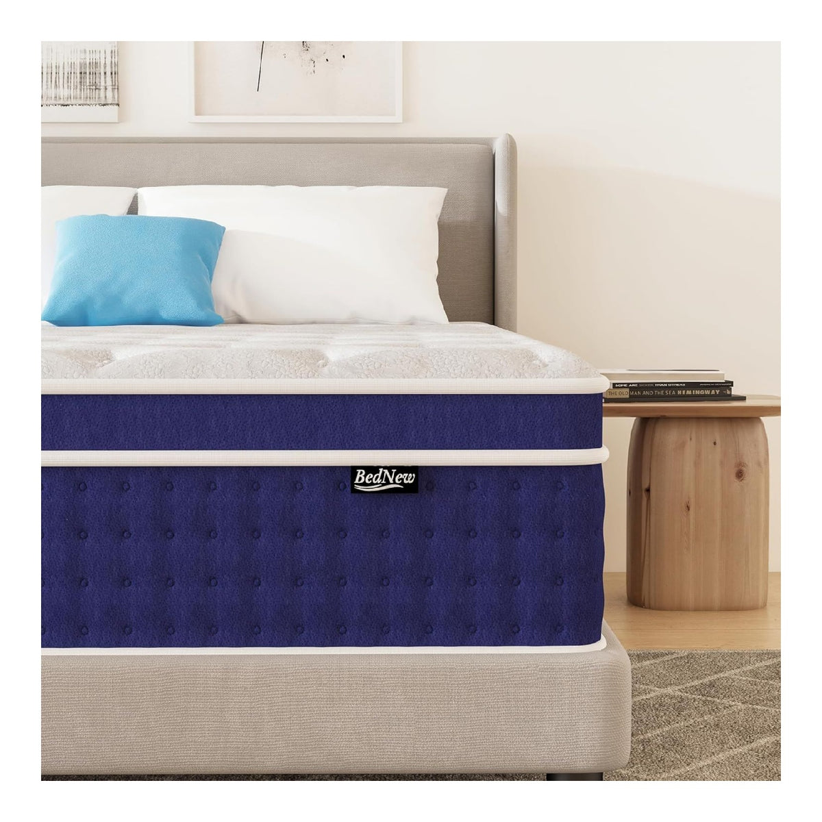 LuxusPro elektrischer Teller Lattenrost 100x200 cm 7 Zonen Top Ergonomie