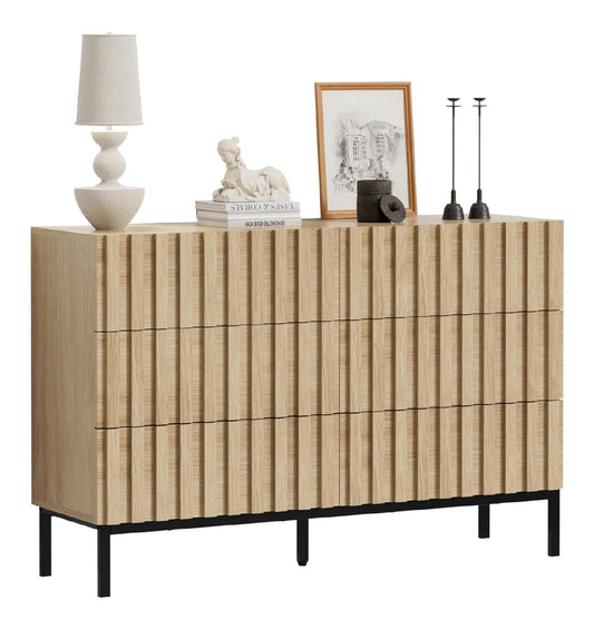 DECO FACTORY Eckregal Wand Glas 2 Ebenen Badregal Schaukelstuhl Miami aus Weiss beige 92 x 69 x 130 cm weisse Holzoptik Gartenmoebel