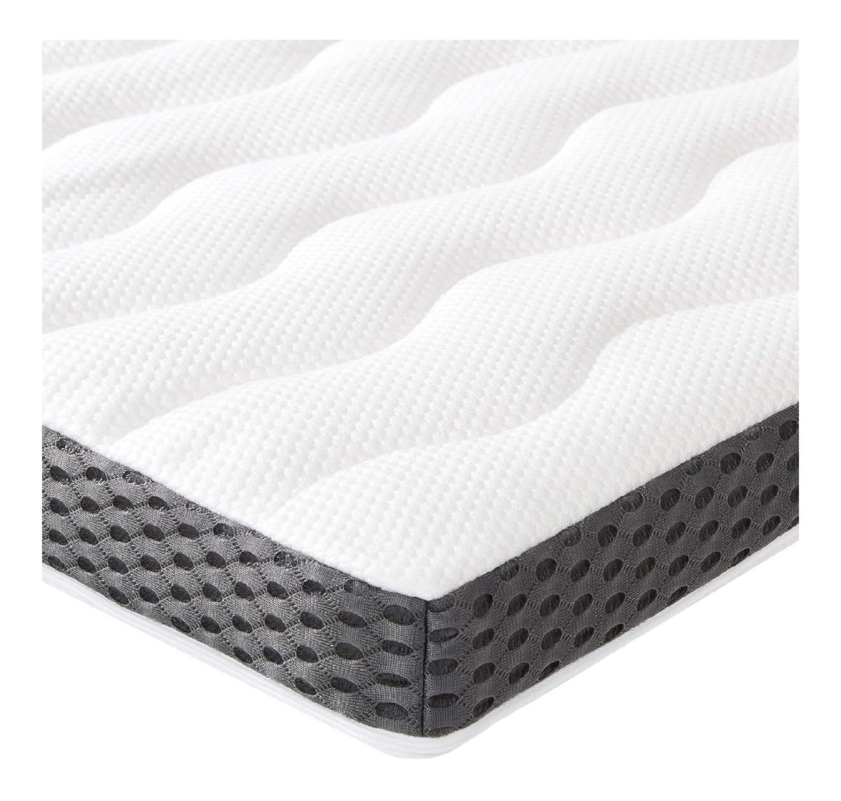 Basics Komfort-Memoryschaum-Topper mit Gurten 180 x 200 cm