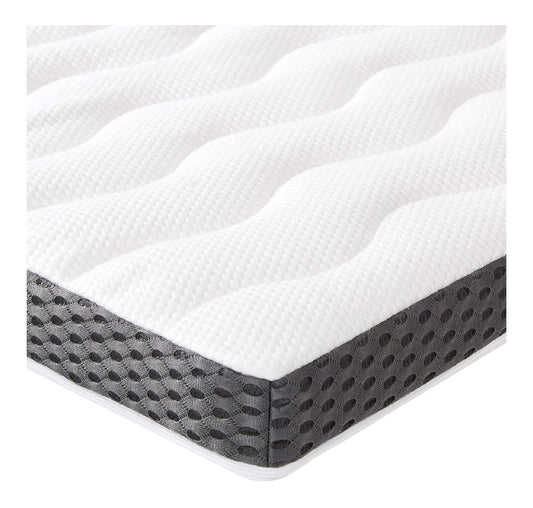 Basics Komfort-Memoryschaum-Topper mit Gurten 180 x 200 cm