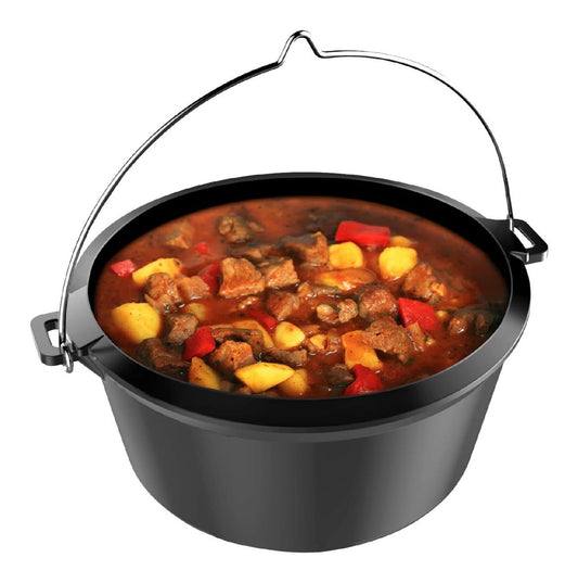 Grillzubehoer Guss -Einleger Schwarz Rost-in-Rost System rund 57 cm